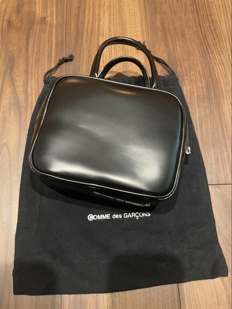 【COMME des GARCONS】牛革レザー ミニ クロスバッグ COMME des GARCONS Leather mini Boston bag Aoyama Limited