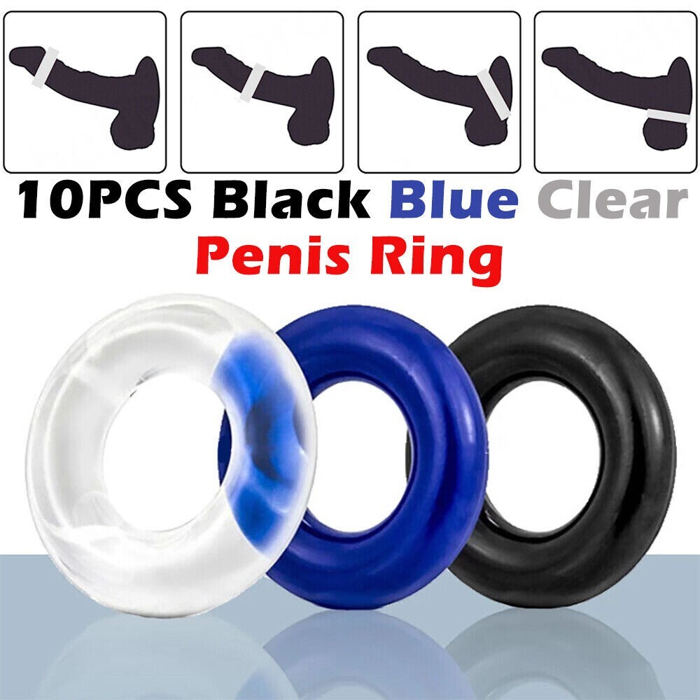 Anneau Pénis Cockring Bleu Hünkyjunk - Sextoy De Stimulation érectile Neuf