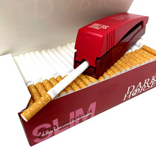 Dark Horse Slim Cigarette Filter Tubes with Smart Cigarette Maker - Starter Set