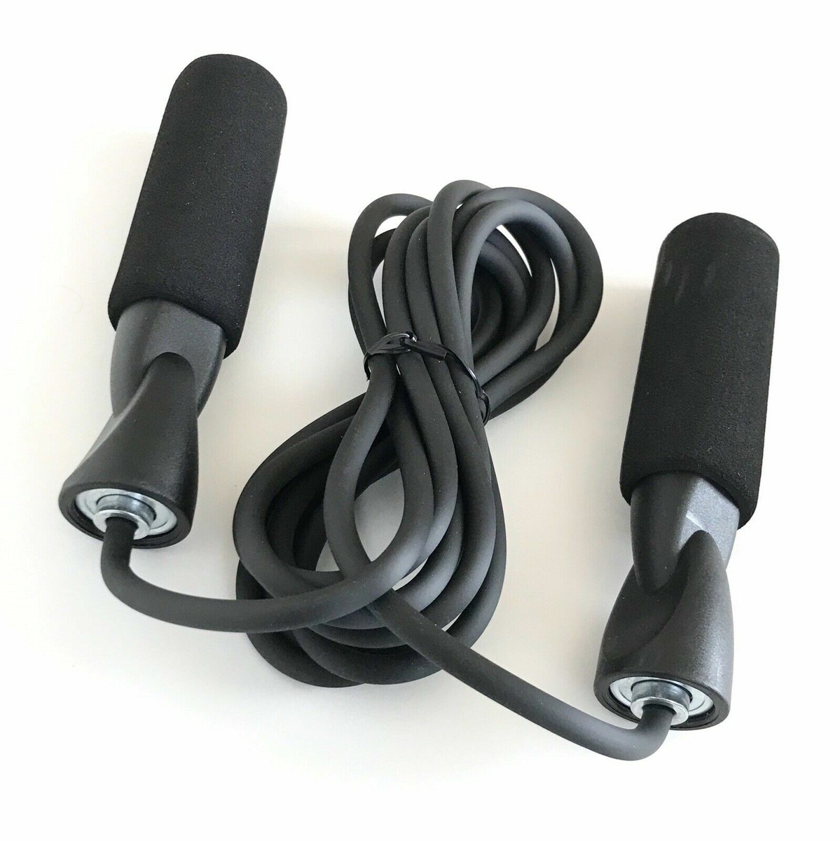 YZLSPORTS Black Professional Adjustable Jump Rope, New (2 Pack)