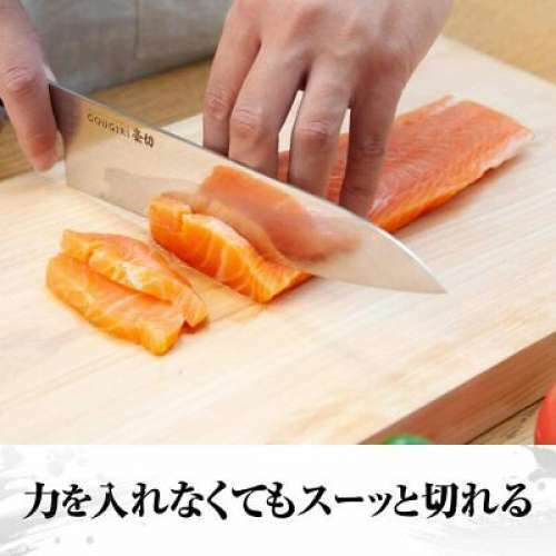 GOUGIRI Kitchen Damascus Chef's knife 8in Made in Japan Stainless Molybdenum - Picture 6 of 9
