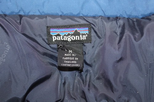 Rare Vintage Patagonia Insulated DAS Puffer Jacket 90's Parka Red Blue Mens M - Picture 6 of 9
