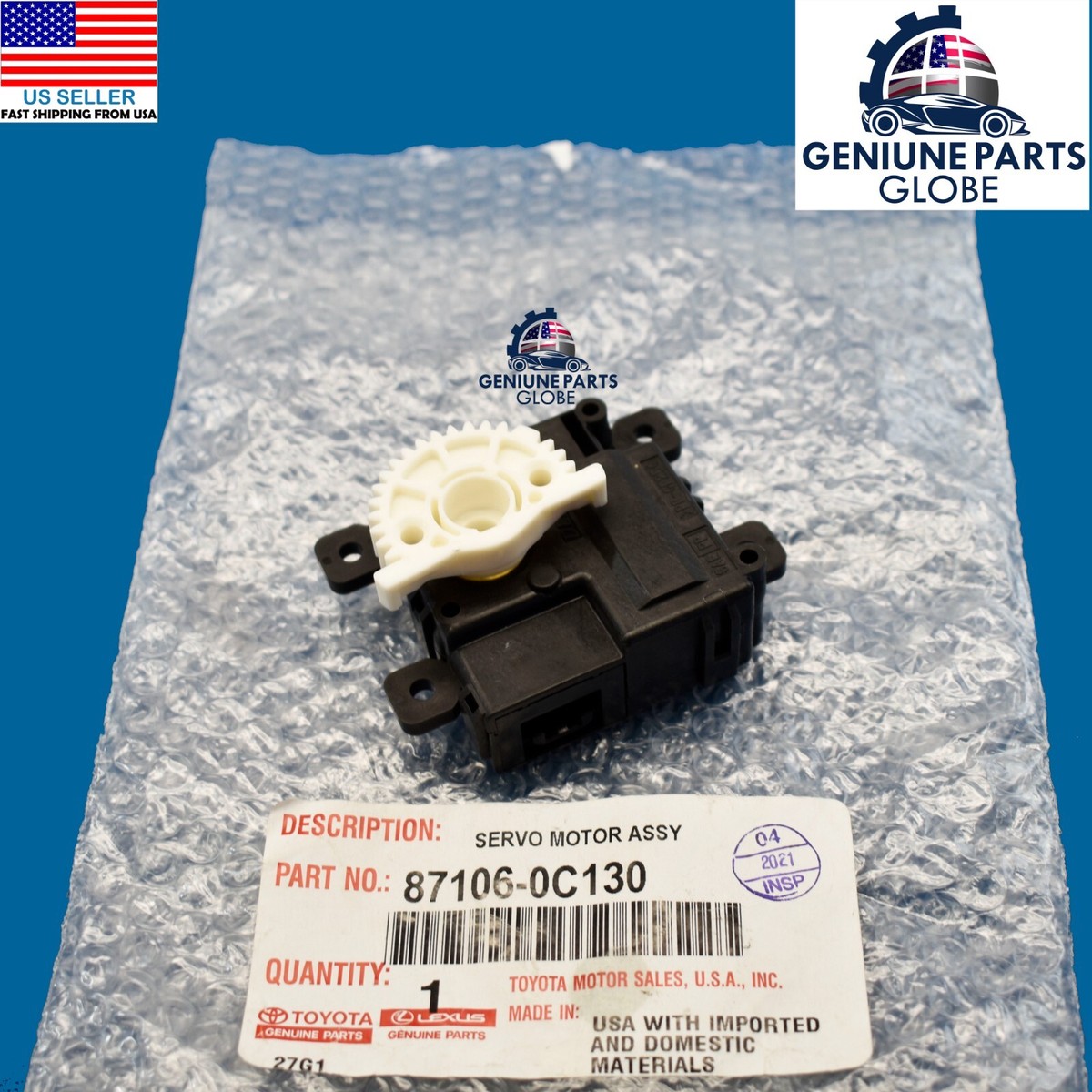 GENUINE TOYOTA SEQUOIA SIENNA NO.2 REAR COOLING AIRMIX DAMPER