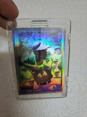 1991 Upper Deck Hologram Hank Aaron