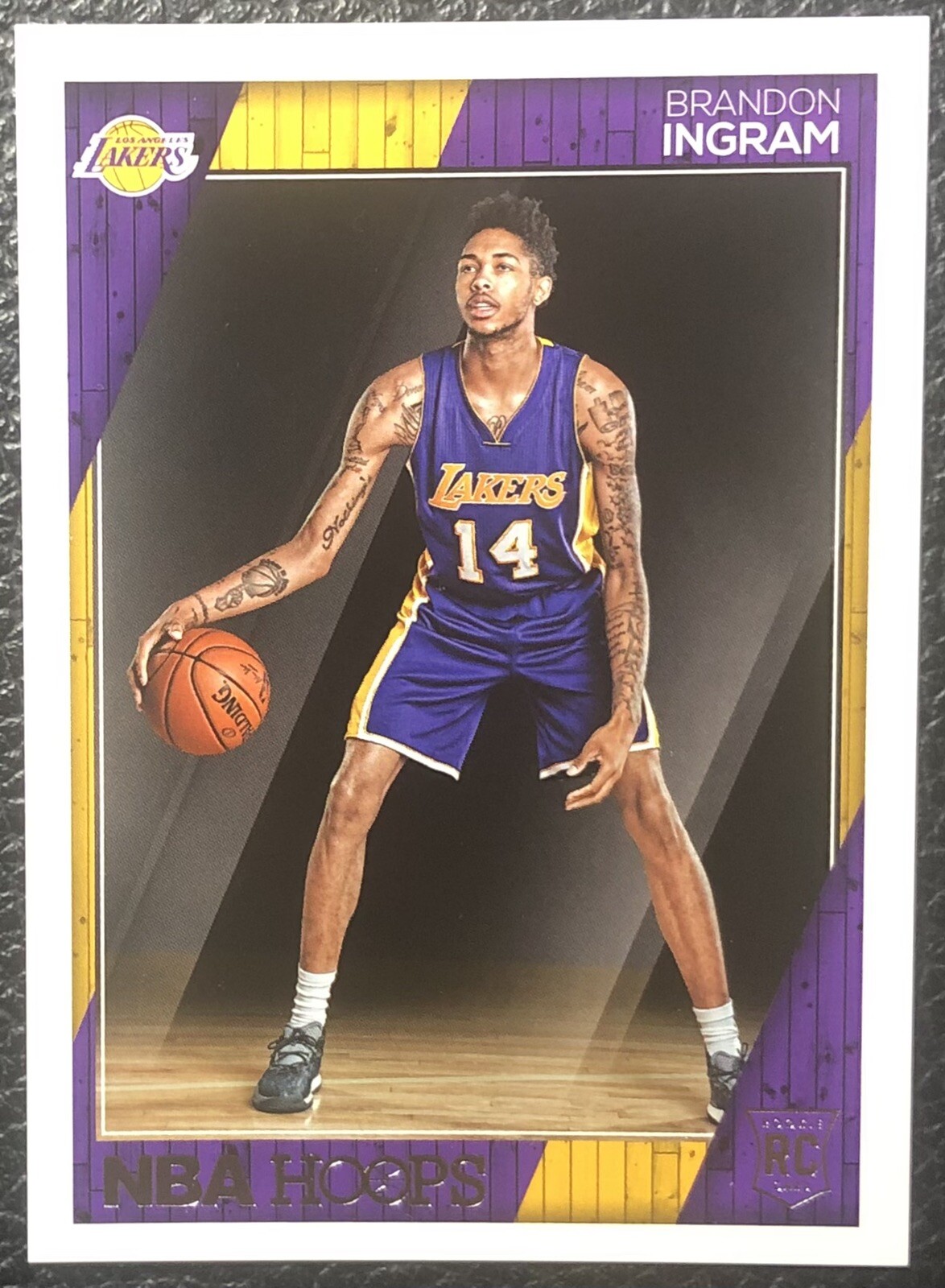 Brandon Ingram 2016-17 NBA Hoops #262 Rookie Card Lakers RC QTY