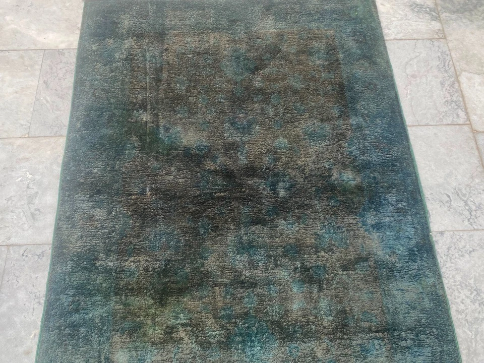 3x4 Vintage Afghan Handmade Bedroom Rug Tribal Home Décor Gabbeh Wool Kilim Rug - Image 2 of 4