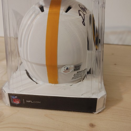 Von den Pittsburgh Steelers signierter Minihelm Kevin Dotson Lunar Beckett Echtheitszertifikat Inscr - Bild 5 von 7