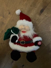 Jingle Bell Rock Animated Santa Claus Singing Dancing DanDee USED