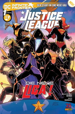 Justice League 1 - Infinite Frontier  (Februar 2022 ) DC Comic
