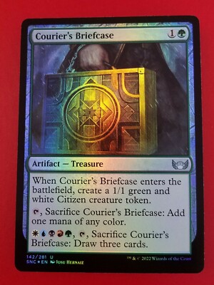 1x Courier's Briefcase | FOIL | Streets of New Capenna | MTG Magic Cards