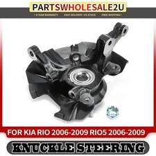 Front Left Steering Knuckle Assembly for Kia Rio Rio5 06-09 Hyundai	Accent 06-11