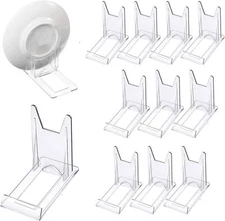 Acrylic Plate Stands，Plate Stand Plastic Adjustable Transparent 