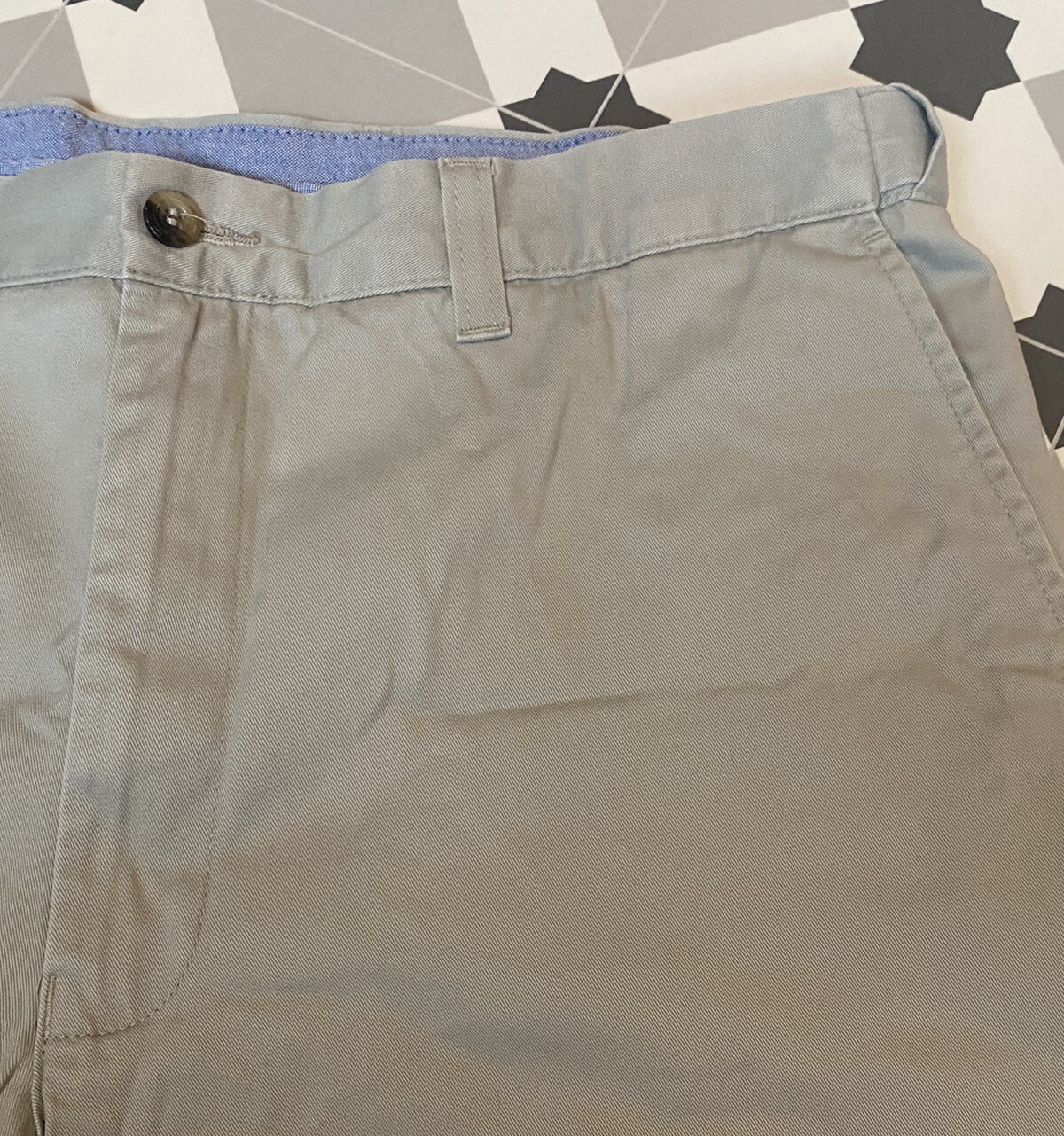 M&S Mens Blue Harbour Shorts 38” waist STONE colour eBay