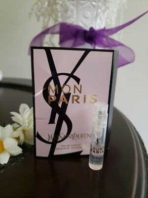 Mon Paris 香水 サンプル付き Yves Saint Laurent Mon Paris Women's Eau de Parfum Sample Spray