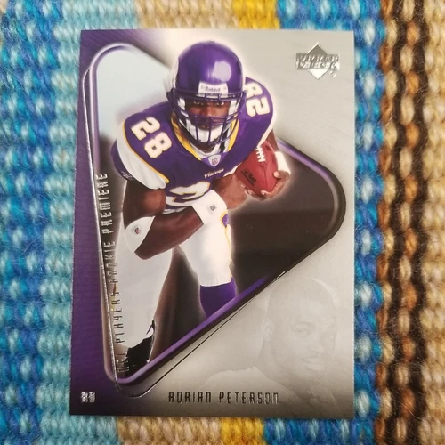 2007 Upper Deck #21 Adrian Peterson Rookie Premiere (RC) MINT HOF