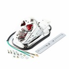 12v Motorcycle Skull Taillight Brake Stop Lamp Rear Light For Harley Touring 