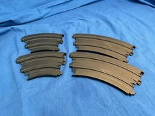 Team AFX HO Scale Aurora Tomy Track, H And J: Curved 9  And 6  Radius 1/8, Inst.