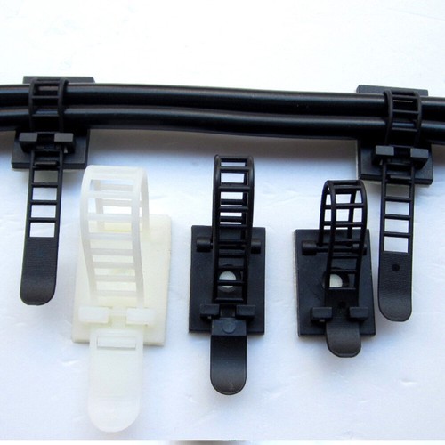 20 PCS Securing Clip Reuseable Cable Ties Cord Management Holder - Afbeelding 10 van 11