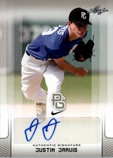 Justin Jarvis 2017 Leaf Perfect Game Autograph NIKE All-American Auto Rookie