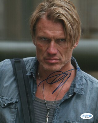 DOLPH LUNDGREN SIGNIERTES FOTO AUCH ACOA ZERTIFIZIERT (1) VERBRAUCHBAR