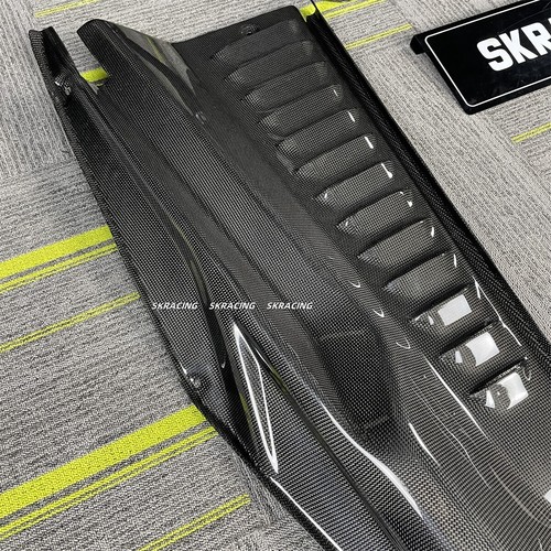 Kit de fundas de motor izquierda y derecha de fibra de carbono seca para Ferrari 458 Italia - Imagen 4 de 20