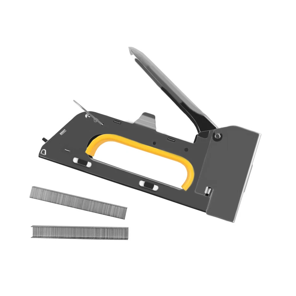 Heavy Duty Staple Gun Stapler + 6000 Staples Fastener Tool Tacker Upholstery AU - image 4 of 4