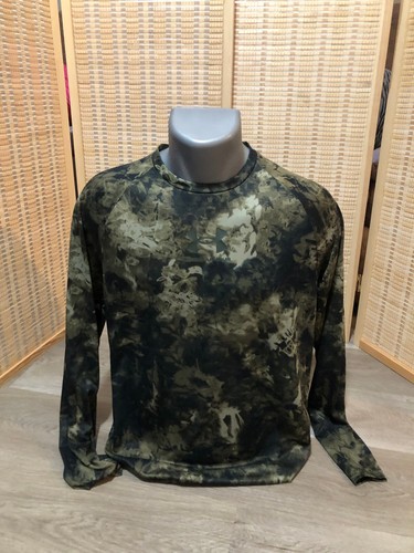 Under Armour LS Long Sleeve Men's Shirt Loose Small S Camo Green (H444) - 第 2/9 張圖片
