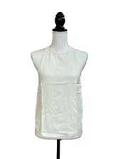 A New Day Womens Off-White Sleeveless Blouse S