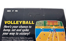 Volleyball - Nintendo NES - Complete Early Print - Hangtab - Excellent Condition