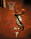 KOBE  BRYANT  -  LOWER  MERION  H S  -  8  X  10  GLOSSY  SIGNED  PHOTO  REPRINT