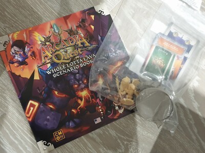 Arcadia Quest: Whole Lotta Lava Expansion - Missing Two Hellcat Miniatures