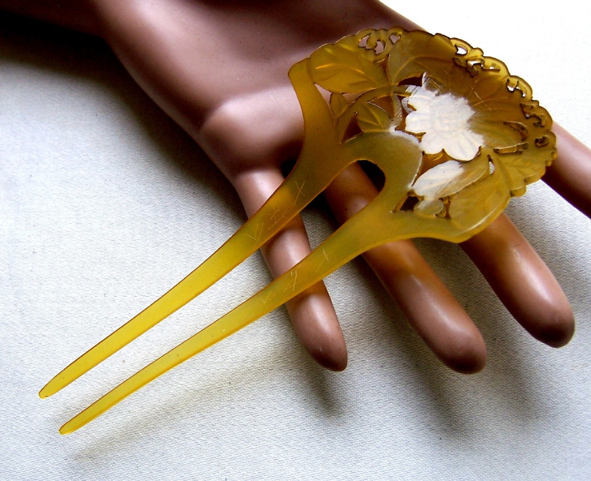 JAPANESE KANZASHI HAIR COMB HAIR PIN SET - NO US IMPORT FEES | eBay
