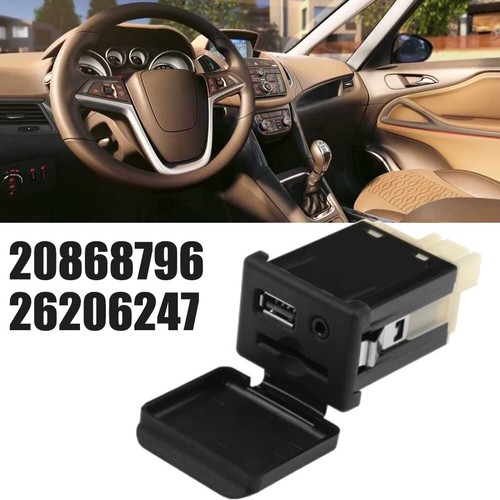 AUX Audio Socket + USB Charger Set for Opel For Insignia & For Zafira C 12V - Picture 3 of 7