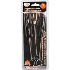  Pipe Brush Cleaning Kit 3-Piece 20990 IIT Bottle Cleaning Set NEW Brushes Clean