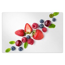 Carpet 60x90cm Vinyl Mat Floor Mat Decoration White Coloured Fruits
