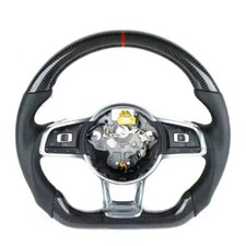 Carbon Fiber Steering Wheel Fits For Vw Golf R-line Gti Gts Gli Gte 2012-2019 Carbon Fiber Steering Wheel Fits For Vw Golf R-line Gti Gts Gli Gte 2012-2019