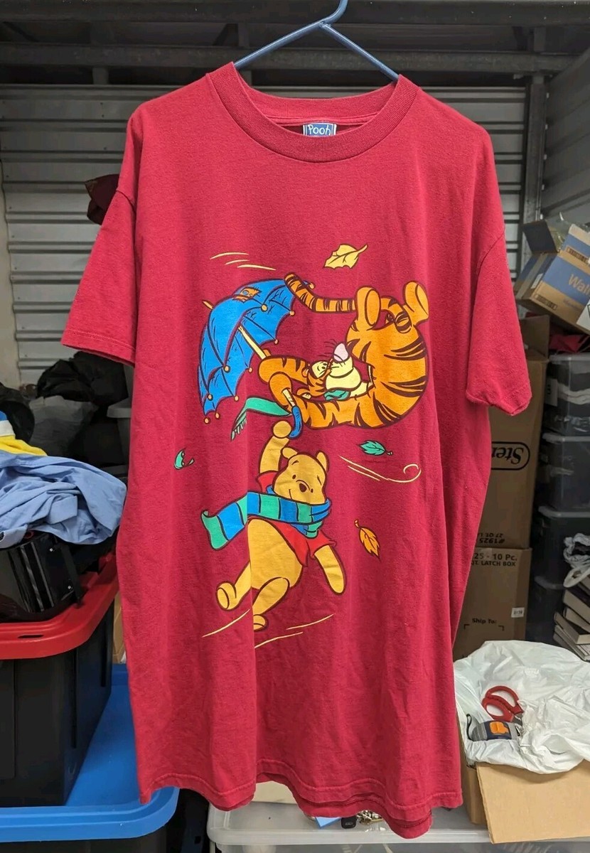 トップス 90s Winnie-the-Pooh Vintage Disney Vtg 90s Winnie The Pooh Disney Shirt Large (20x29) a21 | eBay