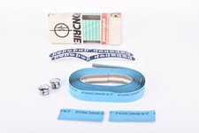 Nastro manubrio professionale marca Fondriest NOS/NUOVO CON SCATOLA colore azzurro