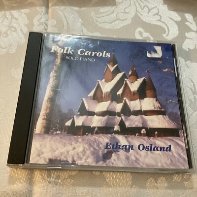 Ethan Osland - Folk Carols (Audio CD 1997) Solo Piano