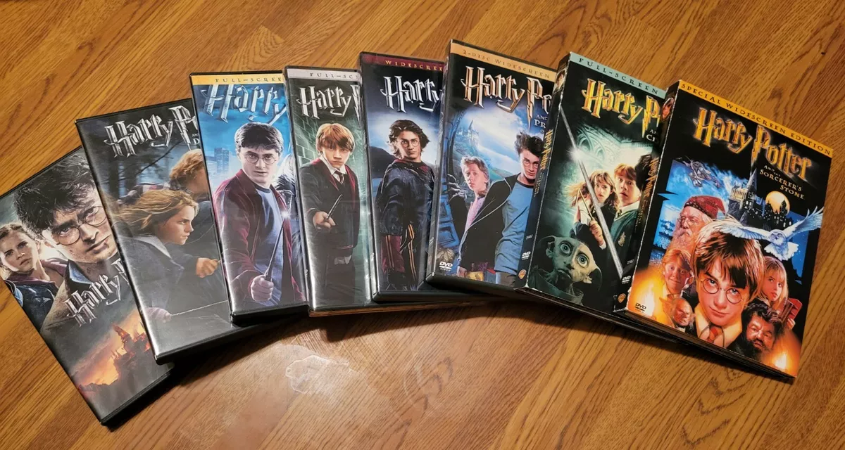 DVDs Filmes - Coleção Completa Harry Potter