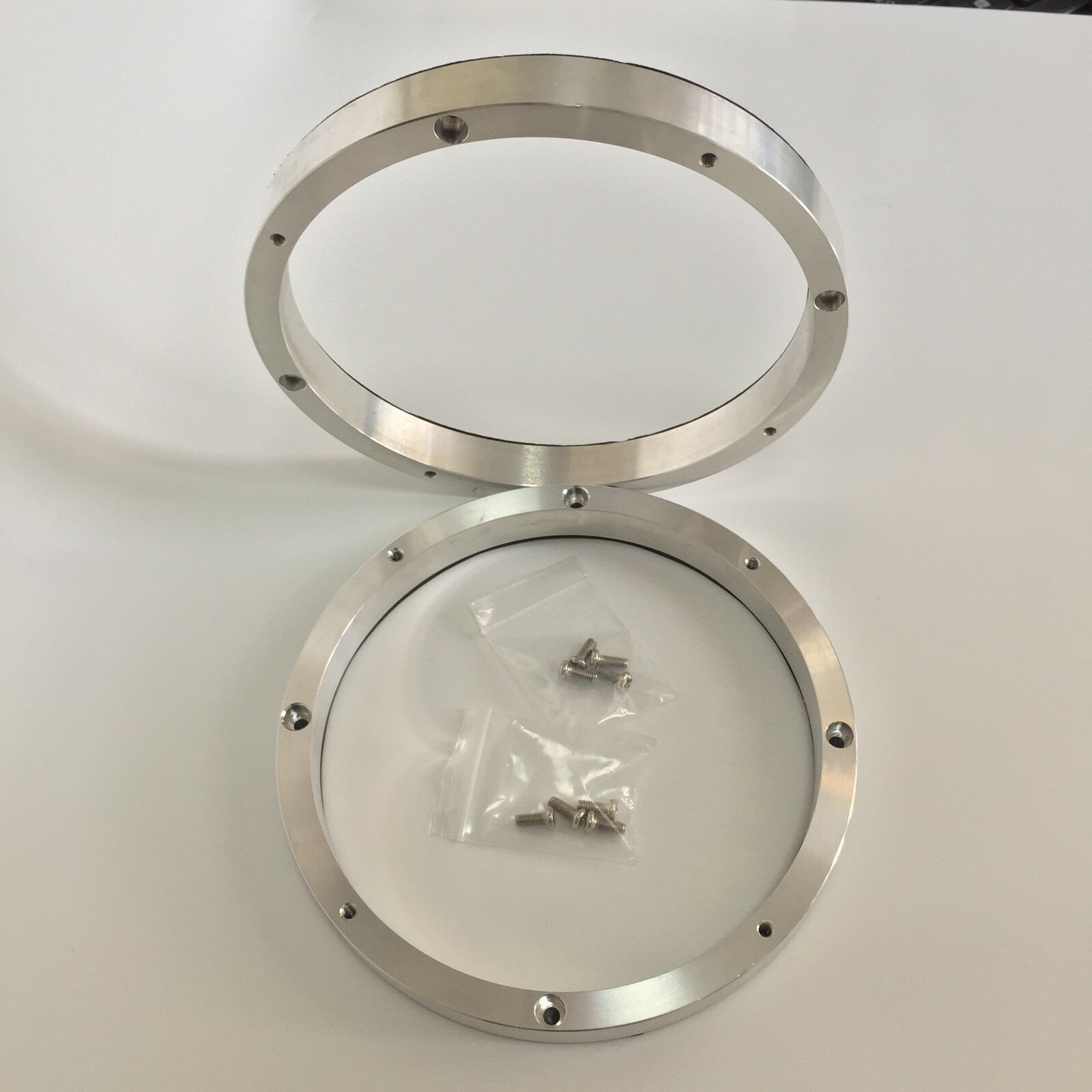 2pcs 6.5" Inch High Quality Aluminum Speaker Ring Speaker Mounting