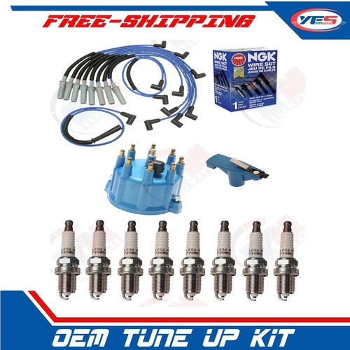 TuneUp kit NGK Spark + Wires for Dodge Ram 1500 2500 Dakota B150 D150
