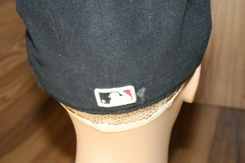 Cincinnati Reds 59FIFTY Fitted Baseball Cap Hat KIDS 6 5/8 Unique Blk - Imagen 5 de 12