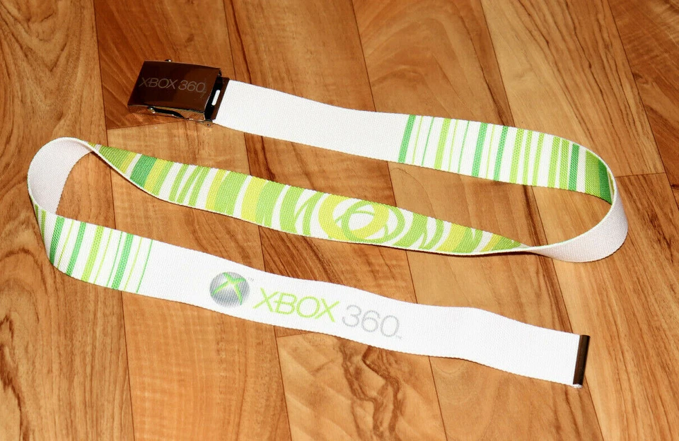 Cinturón Xbox 360 Promo Vintage Raro Antiguo Juego Coleccionable para Jugadores Foto 4 de 4