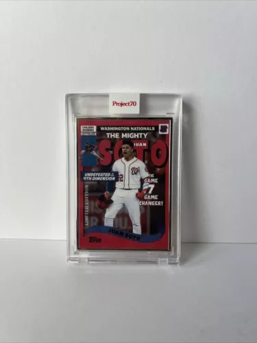 2021 Topps Project 70 Juan Soto Artist Proof 23/51 Card #226 Limited Edition
