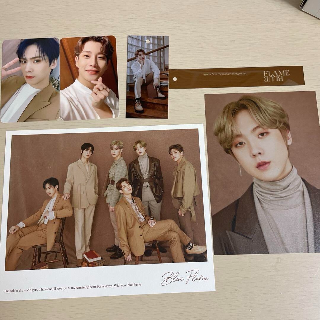 ASTRO 6th Mini Album BLUE FLAME THE BOOK Ver. CD Photocard Poster