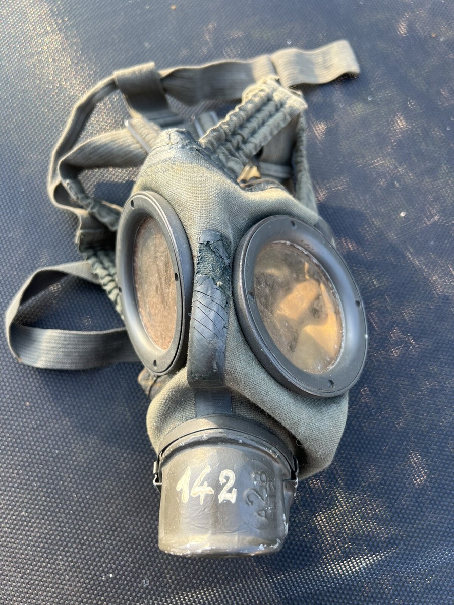 WW2 WWII Orginal German gas mask 1937y. | eBay