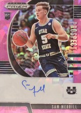 2020 Panini Prizm Draft Picks Basketball Prospect Autographs #83: Sam Merrill