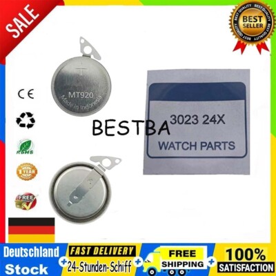 Ersatz Akku 3023-24X für Seiko Kinetic Watch 5J21 5J22 5J32 5S21 7D46 7D48 7D56
