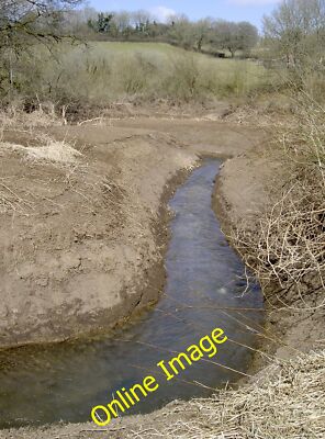 Foto 12x8 Kaum ein Rinnsal Litton\/ST5954 Der Fluss Kauen fließt den h c2013 hinunter